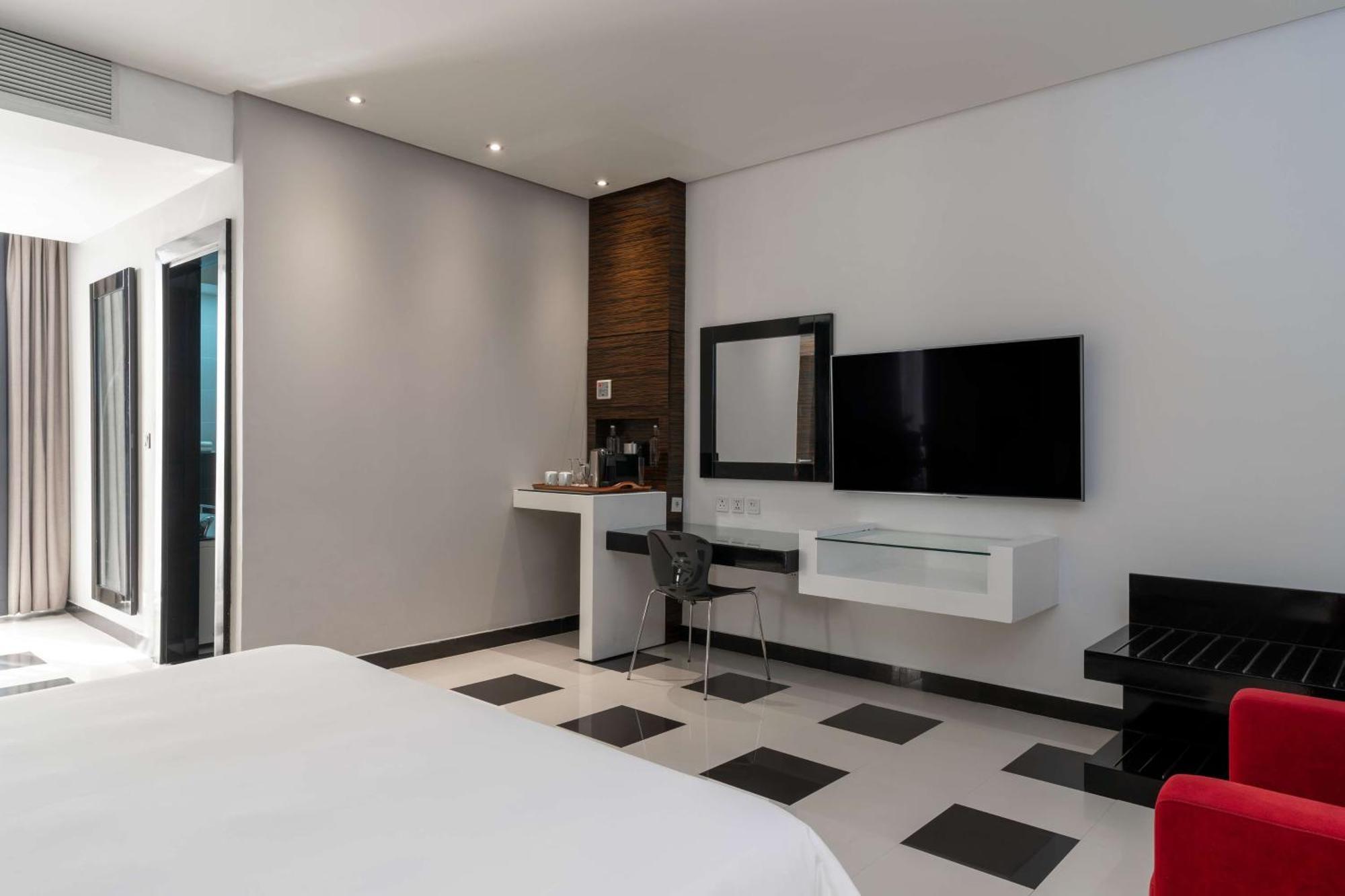 Radisson Blu Hotel Lusaka Exterior foto A room at the hotel
